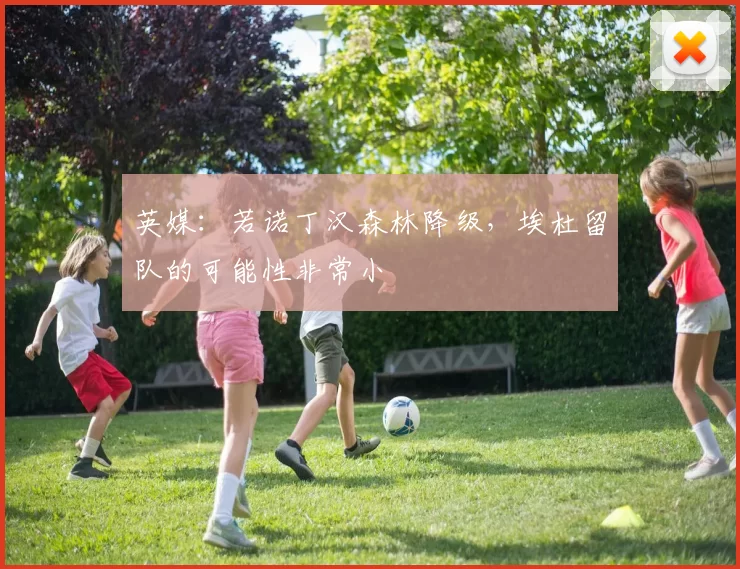 英媒：若诺丁汉森林降级，埃杜留队的可能性非常小